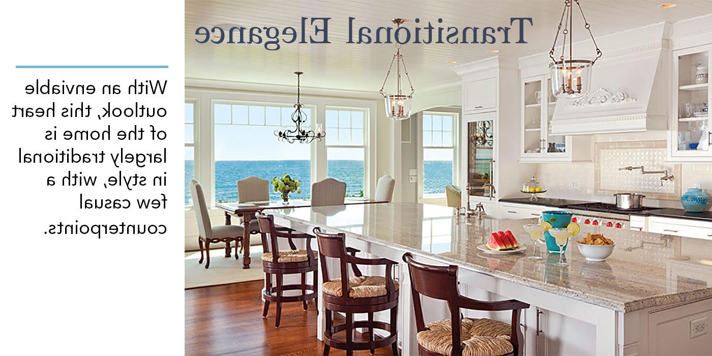 Coastal Kitchen, Transitional Style