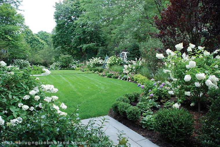 Backyard worthy of a wedding