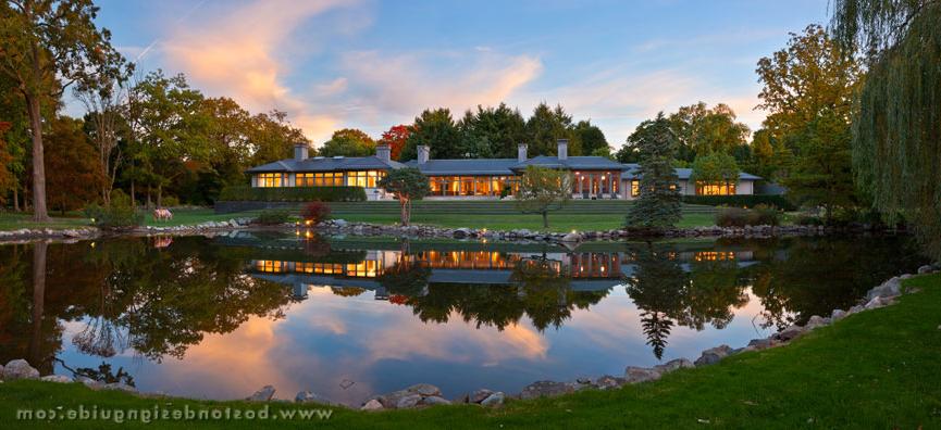 High-end contemporary New England home