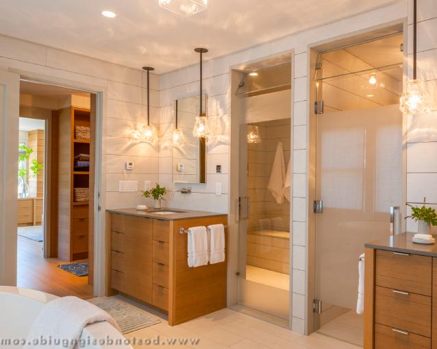 high-end master bath