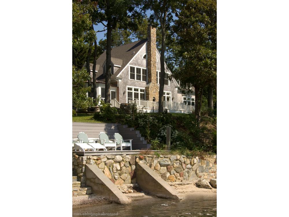 family shingle style home