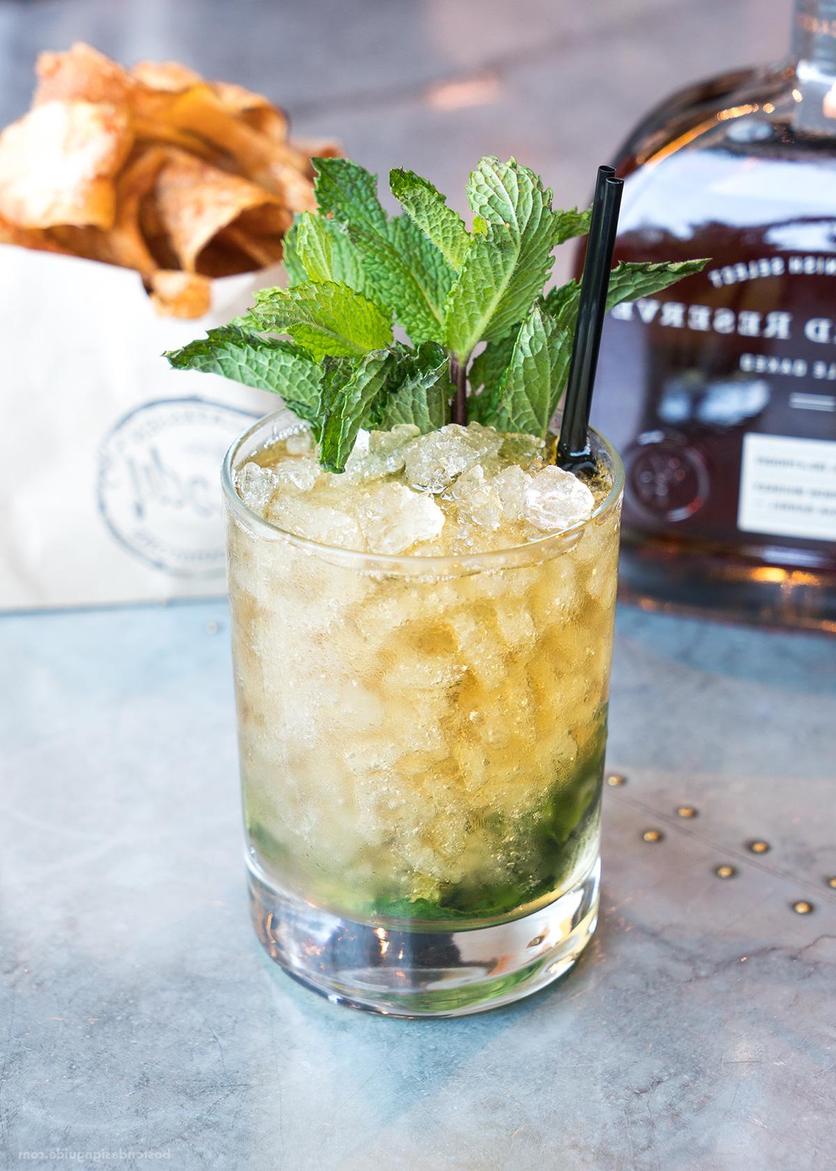 Mint Julep Recipe by Boston Bar